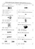 Previous Page - Master Parts List Six Cylinder Models August 1941
