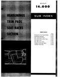 Previous Page - Parts Catalogue No. 616-1 December 1960