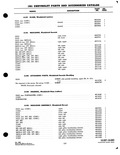 Previous Page - Supplement to Parts and Accessories Catalog P&A 39 October 1960
