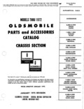 Previous Page - Parts and Accessories Catalog January 1972