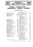 Next Page - Chassis and Body Parts Catalog P&A 11 April 1981